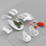 SOLAKAKA E9 Pro Vertical MMO Mouse Tri-Mode 36000 DPI 8000Hz PAW3395