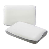 ROOMSENSE Reversible Dual-Sided Memory Foam Pillow, Ice-Cooling & Warm Fabric Sides, 55D Ultra-High Density Ergonomic Contour Pillow for Neck Pain Relief, Back & Side Sleepers In Australia - Darrahopens