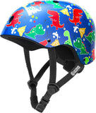 OutdoorMaster Youth & Kids Bike Helmet - Adjustable Multi-Sports Skateboard Helmet with Removable Liners for Balance Bike, Kids Scooter, One Wheel Hoverboard,Graffiti-style helmet-Dino Volcanoland-Large In Australia - Darrahopens