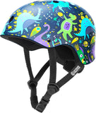 OutdoorMaster Youth & Kids Bike Helmet - Adjustable Multi-Sports Skateboard Helmet with Removable Liners for Balance Bike, Toddler Scooter, One Wheel Hoverboard-Blue-S