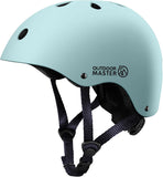 OutdoorMaster Kelvin Ski Helmet - with ASTM Certified Safety, 9 Options - for Men, Women & Youth-Black,Medium