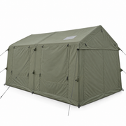 Weisshorn Inflatable Cabin Camping Tent Olive Green Mesh Entry 520x360cm