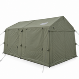 Weisshorn Inflatable Cabin Camping Tent Olive Green Mesh Entry 520x360cm