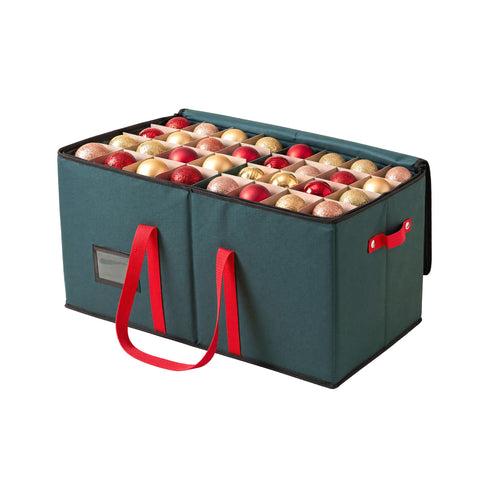 Jingle Jollys Christmas Baubles Storage Box 128 Slots Decor Ornaments Container In Australia - Darrahopens