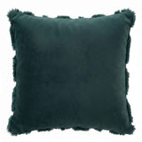 Jingle Jollys Christmas Tree Pillow Covers 2 Packs Cushion Covers Soft Faux Fur Jacquard Throw Pillow Covers 45 x 45cm Green In Australia - Darrahopens