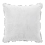 Jingle Jollys Christmas Tree Pillow Covers 2 Packs Cushion Covers Soft Faux Fur Jacquard Throw Pillow Covers 45 x 45cm White In Australia - Darrahopens