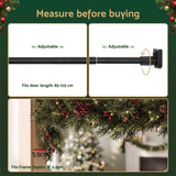 Jingle Jollys Christmas Garland Hook Hanger Wreath Fits 85-125CM Door No Drill