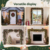 Jingle Jollys Christmas Garland Hook Hanger Wreath Fits 85-125CM Door No Drill