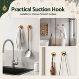 Jingle Jollys 2x Vacuum Suction Cup Christmas Wreath Hook Stainless Steel Heavy Duty 5kg