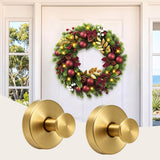Jingle Jollys 2x Vacuum Suction Cup Christmas Wreath Hook Stainless Steel Heavy Duty 5kg