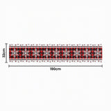 Jingle Jollys Christmas Table Runner Snowflake 190x32CM Dining Party Decor Linen