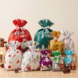 Jingle Jollys 27PCS Christmas Gift Bags Large Medium Small 9 Christmas Designs Set
