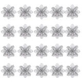 Jingle Jollys 20Pcs Christmas Tree Flower Set Garland Wreath Poinsettia Decorations In Australia - Darrahopens