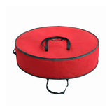 Jingle Jollys Christmas Garland Wreath Storage Bag Baubles Ornaments Container In Australia - Darrahopens