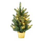 Jingle Jollys 45cm Artificial Christmas Tree Mini Christmas Tree Warm Light