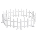 Jingle Jollys 3m Solar Christmas Fence Lights Outdoor Garden Path Decor Multicolour 8pc In Australia - Darrahopens