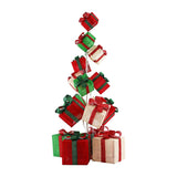 Jingle Jollys Christmas Decorations Lighted Gift Box Tower Christmas Lights Stackable 170cm In Australia - Darrahopens