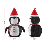Jingle Jollys Christmas Penguin Light LED Christmas Decoration Pop Up Christmas Display 70cm In Australia - Darrahopens