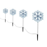 Jingle Jollys 4 Pack Christmas Lights Path Lights Garden Decoration Outdoor Pathway Lighting