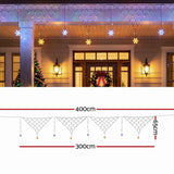 Jingle Jollys Christmas Lights Solar Fairy Lights Christmas Decorations Multicolour 4m In Australia - Darrahopens