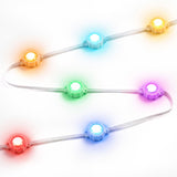 Jingle Jollys 30M Christmas Permanent Outdoor Lights Smart Eaves String App Control Decoration 72LED