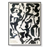 Darrahopens 50cmx70cm Jazz Festival Black Frame Canvas Wall Art