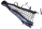 Darrahopens Adult Products > Bondage & Accessories > Restraints House Of Dasein Bdsm Pink Pu Leather Leg Binder Mermaid Body Sack Bondage Restraints - Black