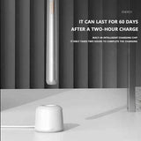 Darrahopens Adult Products > Lubricants & Care > Cleaning & Care PINK Miroooo Electric Toothbrush with 2 Brush Heads Travel Case,Sonic Toothbrush