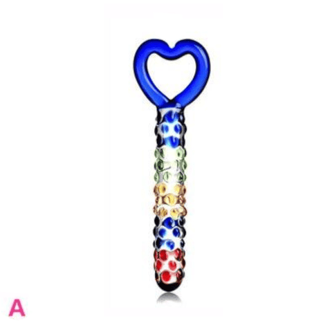 Darrahopens Adult Products > Sex Toys > For Couples House Of Dasein 12 Styles Dildo Smooth Glass Anal Beads Double Ended Dong Butt Plug - Style A