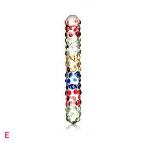 Darrahopens Adult Products > Sex Toys > For Couples House Of Dasein 12 Styles Dildo Smooth Glass Anal Beads Double Ended Dong Butt Plug - Style E