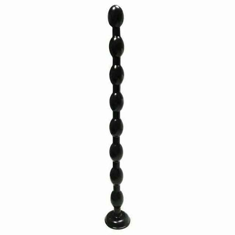 Darrahopens Adult Products > Sex Toys > For Couples House Of Dasein 19.69 Inch Super Long Beads Anal Masturbator With Suction Cup - Black