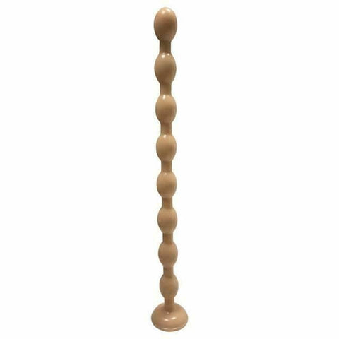 Darrahopens Adult Products > Sex Toys > For Couples House Of Dasein 19.69 Inch Super Long Beads Anal Masturbator With Suction Cup - Flesh