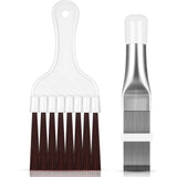 Darrahopens Appliances > Air Conditioners > Air Conditioner Accessories 2 pcs Air Conditioner Condenser Fin Comb, Fin Cleaning Brush Air Conditioner Fin Cleaner Refrigerator Coil Cleaning