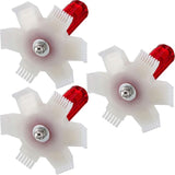 Darrahopens Appliances > Air Conditioners > Air Conditioner Accessories Condenser Fin Rectifier Ac Fin Comb Air Conditioner Radiator For Cleaning Radiator Evaporator (3 Sets)