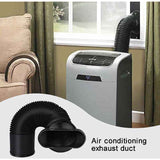 Darrahopens Appliances > Air Conditioners > Air Conditioner Accessories Mobile Air Conditioner Exhaust Hose Kit Black Flat Mouth, Diameter 15 cm Length 22-150 cm