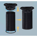 Darrahopens Appliances > Air Conditioners > Air Conditioner Accessories Mobile Air Conditioner Exhaust Hose Kit Black Flat Mouth, Diameter 15 cm Length 22-150 cm