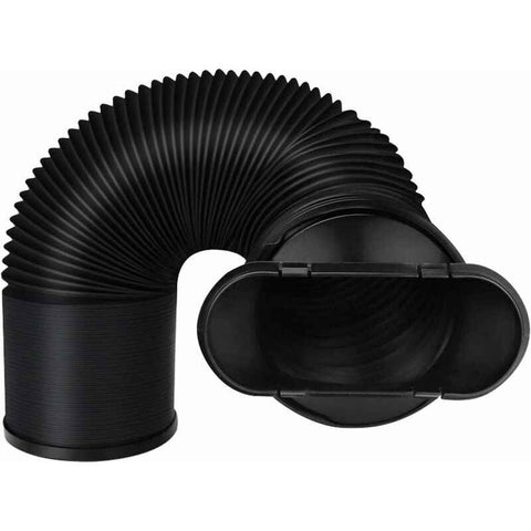 Darrahopens Appliances > Air Conditioners > Air Conditioner Accessories Mobile Air Conditioner Exhaust Hose Kit Black Flat Mouth, Diameter 15 cm Length 22-150 cm