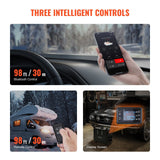 Darrahopens Appliances > Air Conditioners > Air Conditioner Accessories VEVOR 8KW Diesel Heater, 12V/24V All in One Diesel Air Heater, Bluetooth APP Control, Remote Control and Display Screen, CO Alarm, Fast Heating Vertical Portable Diesel Heater for Vehicles, Garage