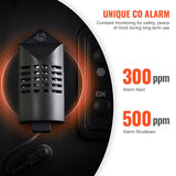 Darrahopens Appliances > Air Conditioners > Air Conditioner Accessories VEVOR 8KW Diesel Heater, 12V/24V All in One Diesel Air Heater, Bluetooth APP Control, Remote Control and Display Screen, CO Alarm, Fast Heating Vertical Portable Diesel Heater for Vehicles, Garage