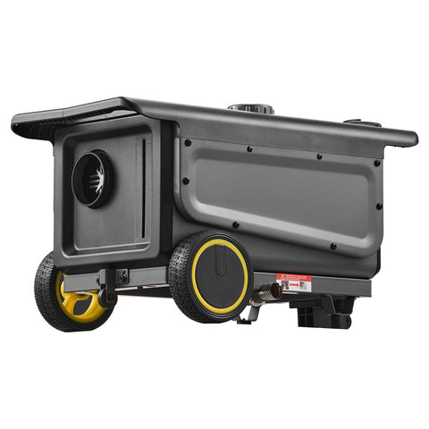 Darrahopens Appliances > Air Conditioners > Air Conditioner Accessories VEVOR Diesel Heater, 8KW, DC 12V/24V, All in One Portable Diesel Air Heater with Bluetooth APP Control, Remote Control and LCD Screen, Trolley Design, 5 L Fuel Tank for Trucks, Vans, RVs, Campers