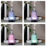 Darrahopens Appliances > Air Conditioners Essential Oil Aroma Diffuser - 120ml 3D Glass Bottle Ultrasonic Mist Humidifier