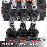 Darrahopens Appliances > Air Conditioners > Evaporative Coolers VEVOR 3 Spool Hydraulic Control Valve 11GPM Hydraulic Directional Control Valve Double Acting Hydraulic Valve for Tractors Loaders Tanks