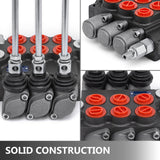Darrahopens Appliances > Air Conditioners > Evaporative Coolers VEVOR 3 Spool Hydraulic Control Valve 11GPM Hydraulic Directional Control Valve Double Acting Hydraulic Valve for Tractors Loaders Tanks