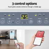 Darrahopens Appliances > Air Conditioners > Portable Air Conditioners 3-in-1 Devanti Portable Air Conditioner Dehumidifier Fan 7000BTU