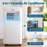 Darrahopens Appliances > Air Conditioners > Portable Air Conditioners Devanti Portable Air Conditioner 9000 BTU 3-in-1 with Remote Control In Australia - Darrahopens