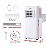 Darrahopens Appliances > Air Conditioners > Portable Air Conditioners Devanti Portable Air Conditioner 9000 BTU 3-in-1 with Remote Control In Australia - Darrahopens