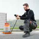 Darrahopens Appliances > Air Conditioners > Portable Air Conditioners VEVOR Refrigerant Scale 220 LBS HAVC Charging Recovery Freon Scale, with Wired Remote Control, 5g High Precision Electronic Digital Recovery Weight Scale with Case and Dry Battery