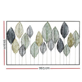 Darrahopens Appliances > Appliances Others Artiss Metal Wall Art Hanging Sculpture Home Decor Leaf Tree of Life Framed