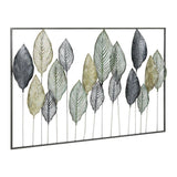 Darrahopens Appliances > Appliances Others Artiss Metal Wall Art Hanging Sculpture Home Decor Leaf Tree of Life Framed