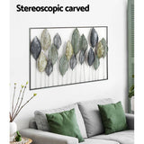 Darrahopens Appliances > Appliances Others Artiss Metal Wall Art Hanging Sculpture Home Decor Leaf Tree of Life Framed